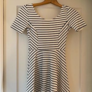 Nordstrom Striped Skater Dress by LUSH